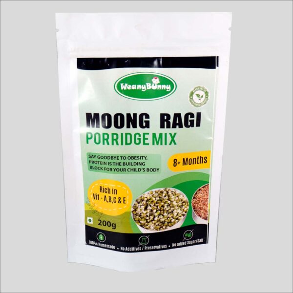 Moong ragi porridge mix